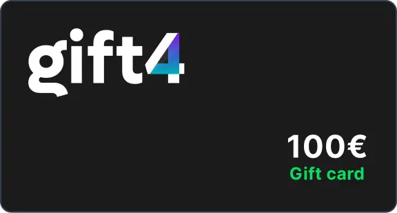 Tarjeta regalo Gift4Rewards con 100€